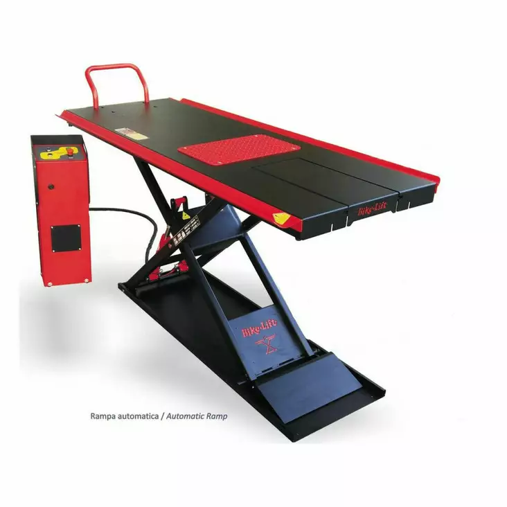 Bike-Lift Custom 500 Electric/single-phase 230 V / 50 Hz./9cm floor height. - Korjaamolaitteet - D410565 - 1