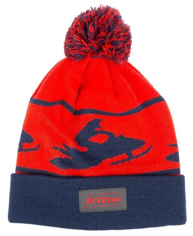 Bomber Beanie Fiery Red - Dress Blues - Vapaa-ajan kelkkailuvaatteet - 137085 - 1