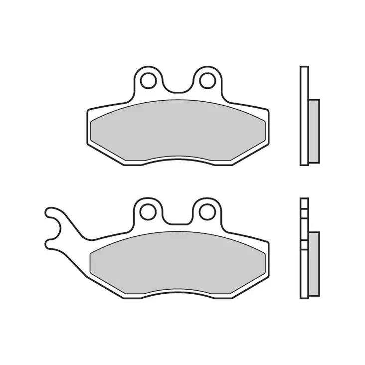 Brembo Jarrupalat Carbon-Ceramic - Moottoripyörän jarrupalat - D83875 - 1