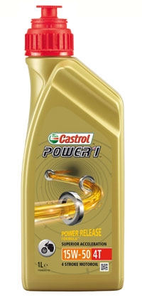 Castrol Power1 4T 15W-50 1L (12) - 4-tahtiöljyt - D105055 - 1