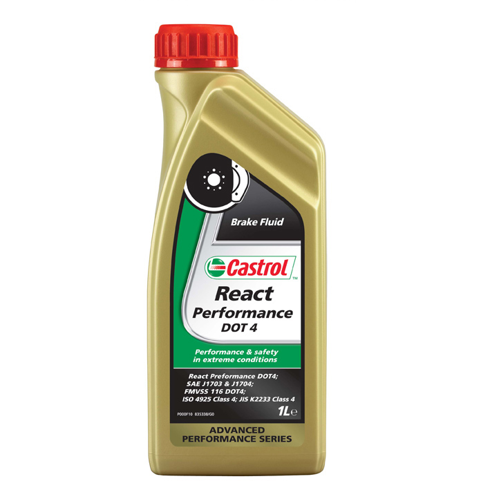 Castrol React Performance DOT 4 1L - Jarrunesteet - D105075 - 1