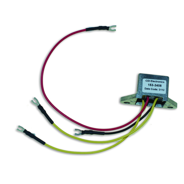 Cdi Elec. Johnson Evinrude Rectifier - 50-235HP - Jännitteensäätimet - D186045 - 1