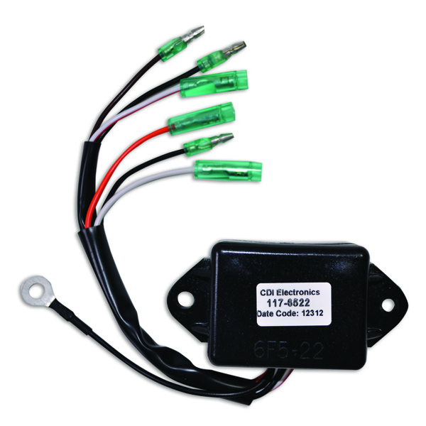 Cdi Elec. Yamaha/Mercury/Mariner Ignition Pack - 2 Cyl. 40HP (1989-97) - Veneen CDI-laitteet - D185995 - 1