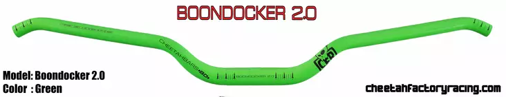CFR Boondocker Ohjaustanko 2.0 Vihreä - Moottorikelkan ohjaustangot - D304405 - 1