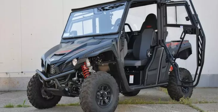 DFK Täysi Ohjaamo Lämmöllä + pyyhin/pesin Yamaha Wolverine X2 2018-2021 - DFK Lämpöhytit - D434875 - 1