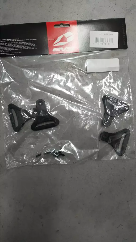 EVS AXIS Swivel mount D-ring 4pcs - Polvi-, kyynär- & olkasuojat - D163305 - 1