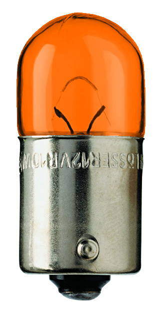 Flösser Polttimo 12V 10W BA15s Amber - Polttimot - D332855 - 1