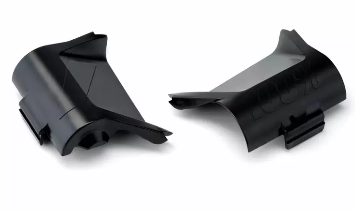 FMF POWERBOMB Film System Replacement Canister Cover Kit Musta - Offroad ajolasit - D380245 - 1