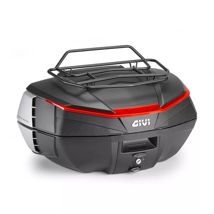 Givi Black Metal Rack For Topcase V49 Air - Moottoripyörän laukkujen tarvikkeet - D535645 - 1