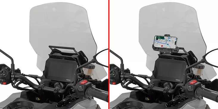 Givi Fa.Up.Br. Yamaha Tracer 9 GT GT+ (2025) - Moottoripyörän tuulisuojat - D530215 - 1