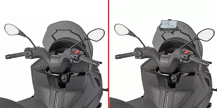 Givi Fairing Upper Br. Piaggio MP3 310 (2025) - Moottoripyörän katteet & tuulenohjaimet - D524805 - 1