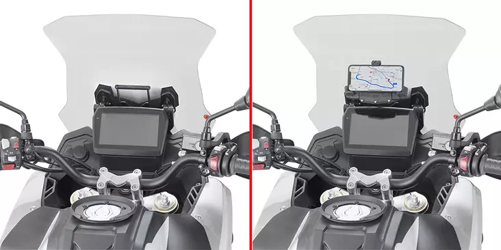 Givi Fair Upp Br. Voge Valico 525Dsx (23-24) - Moottoripyörän katteet & tuulenohjaimet - D501565 - 1