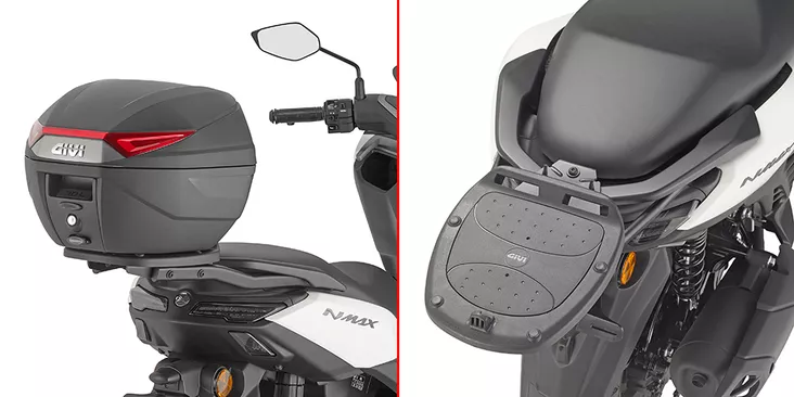 Givi Rear Rack Yamaha N-Max 125 (2025) - Moottoripyörän laukkujen kiinnityssarjat - D530265 - 1