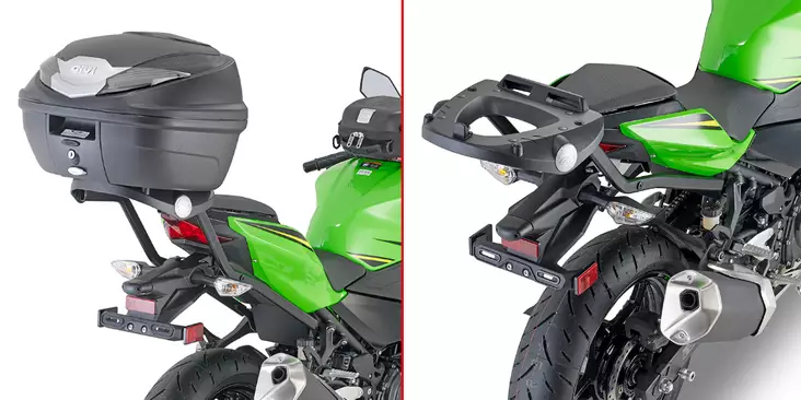 Givi S/ARMS M/RACK KAW.Z400 - Moottoripyörän laukkujen kiinnityssarjat - D368695 - 1