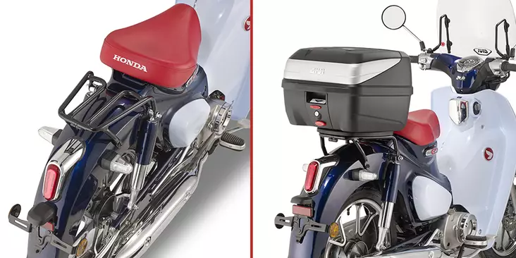 Givi Spec.Rack Honda Super Cub C125 '18 - Moottoripyörän laukkujen kiinnityssarjat - D307605 - 1