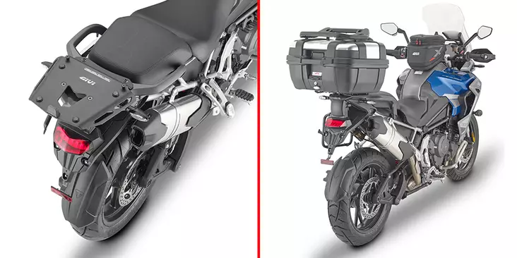 Givi SPECIFIC RACK TRIUMPH TIGER 1200 GT 22 - Moottoripyörän laukkujen kiinnityssarjat - D478815 - 1