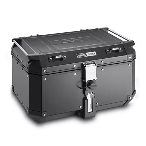 Givi Trekker Outback Restyled 58ltr blackline alumiininen perälaukku - Moottoripyörän kovat laukut - D258475 - 1