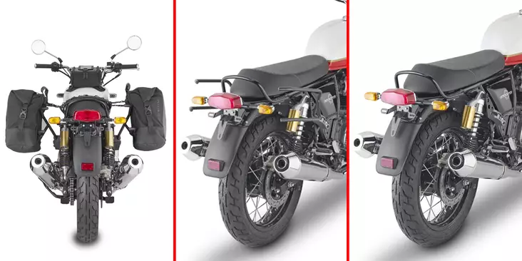 Givi TUB.HOLDER R.ENF.INTERCEPTOR 650 (19-21) - Moottoripyörän laukkujen kiinnityssarjat - D478835 - 1