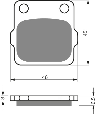 GOLDFREN Jarrupalat 077 Ceramic Carbon K1 - Moottoripyörän jarrupalat - D227815 - 1