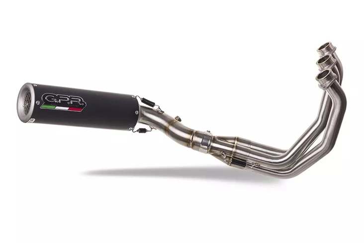 GPR YamahaXsr 900 2016/2021 e4 M3 BLACK TITANIUM FS - Moottoripyörän pakoputkistot - D517805 - 1