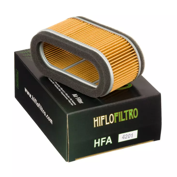 Hiflo ilmansuodatin HFA4201 - Moottoripyörän ilmansuodattimet - D222925 - 1