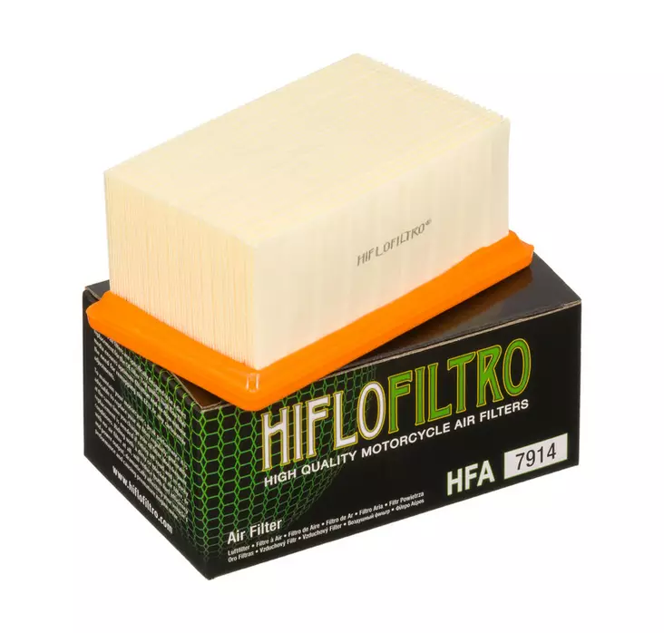 HiFlo ilmansuodatin HFA7914 - Moottoripyörän ilmansuodattimet - D143875 - 1
