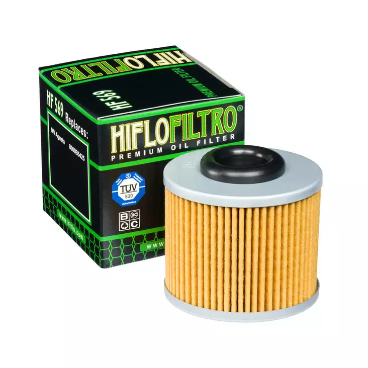 Hiflo öljynsuodatin HF569 - Moottoripyörän öljynsuodattimet - D223005 - 1