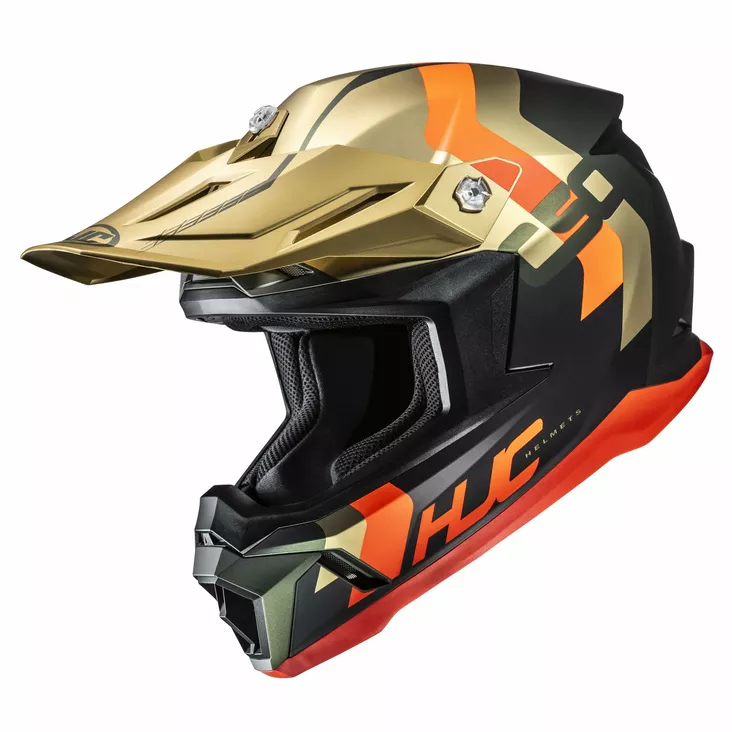HJC Kypärä C50 Primal Kulta/Oranssi MC6HSF - Offroad-kypärät - D528555 - 1