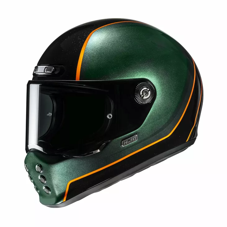 HJC Kypärä V10 Hodu Vihreä/Musta MC47 - Umpikypärät - D524955 - 1
