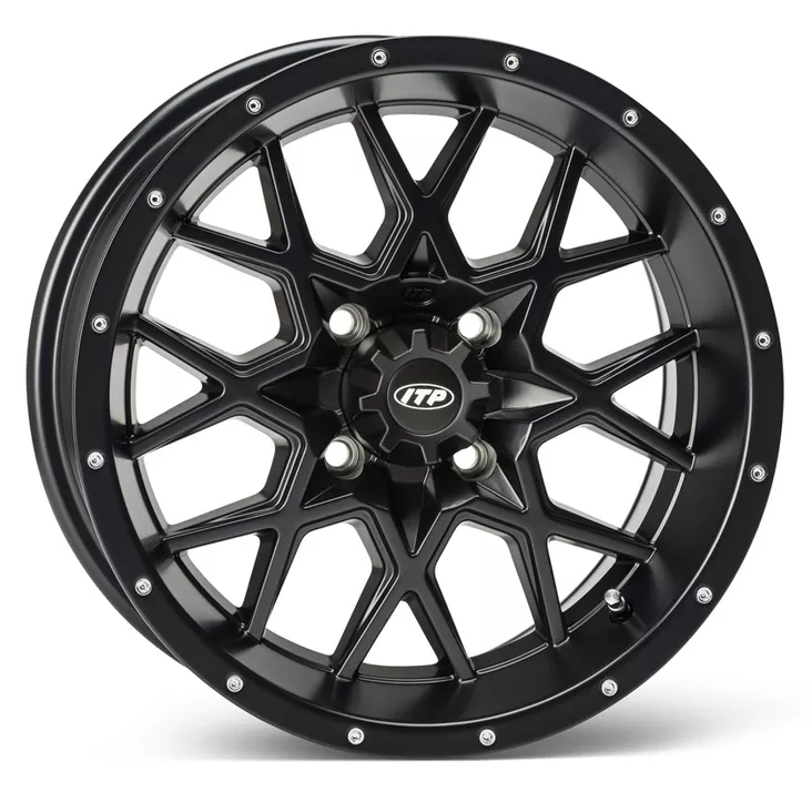 ITP HURRICANE 16x7 4/156 4+3 545kg - Mönkijän vanteet, alumiini - D537735 - 1
