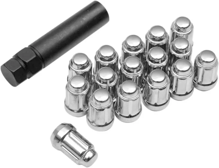 ITP Pyöränmutterisarja 12 x 1.50mm 60° kartio Polaris Ranger sis avain 16 kpl - Mönkijän vanteiden mutterit ja kapselit - D30955 - 1