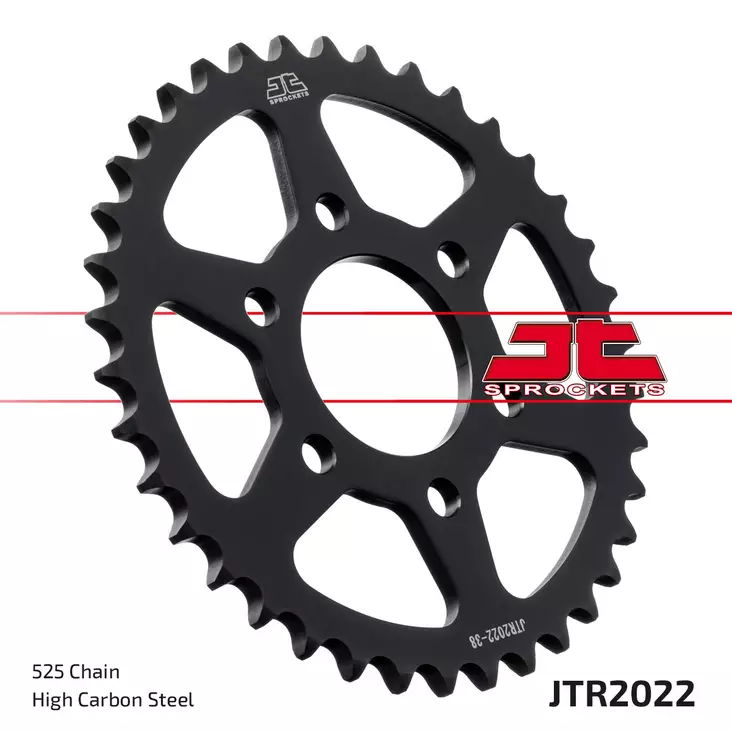 JT Rear Sprocket JTR2022.38 - Moottoripyörän eturattaat - D499655 - 1