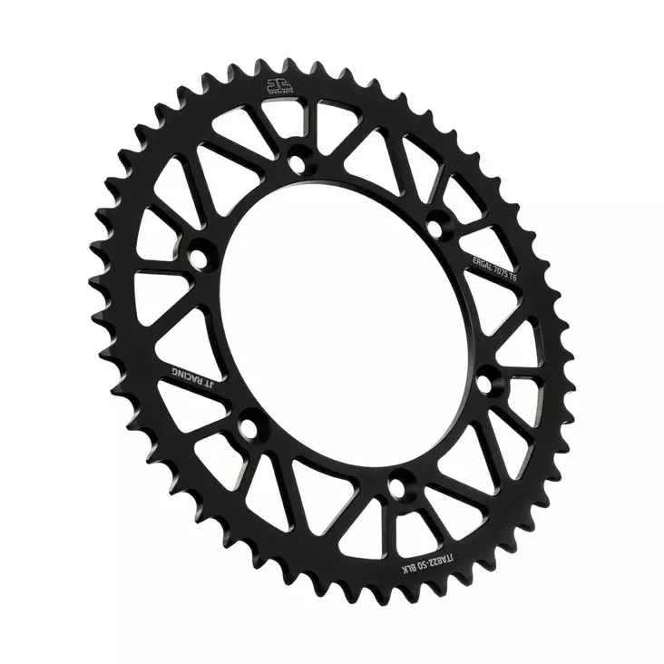JT Takaratas Alumiini 7075 T6 Musta JTA822.50BLK - Moottoripyörän takarattaat - D433735 - 1