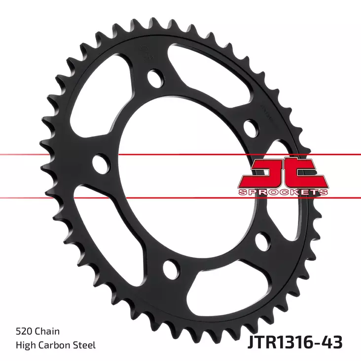 JT Takaratas JTR1316.43 - Moottoripyörän takarattaat - D432385 - 1