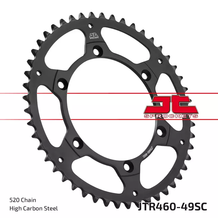 JT Takaratas SC - Itsepuhdistuva JTR460.49SC - Moottoripyörän takarattaat - D432945 - 1