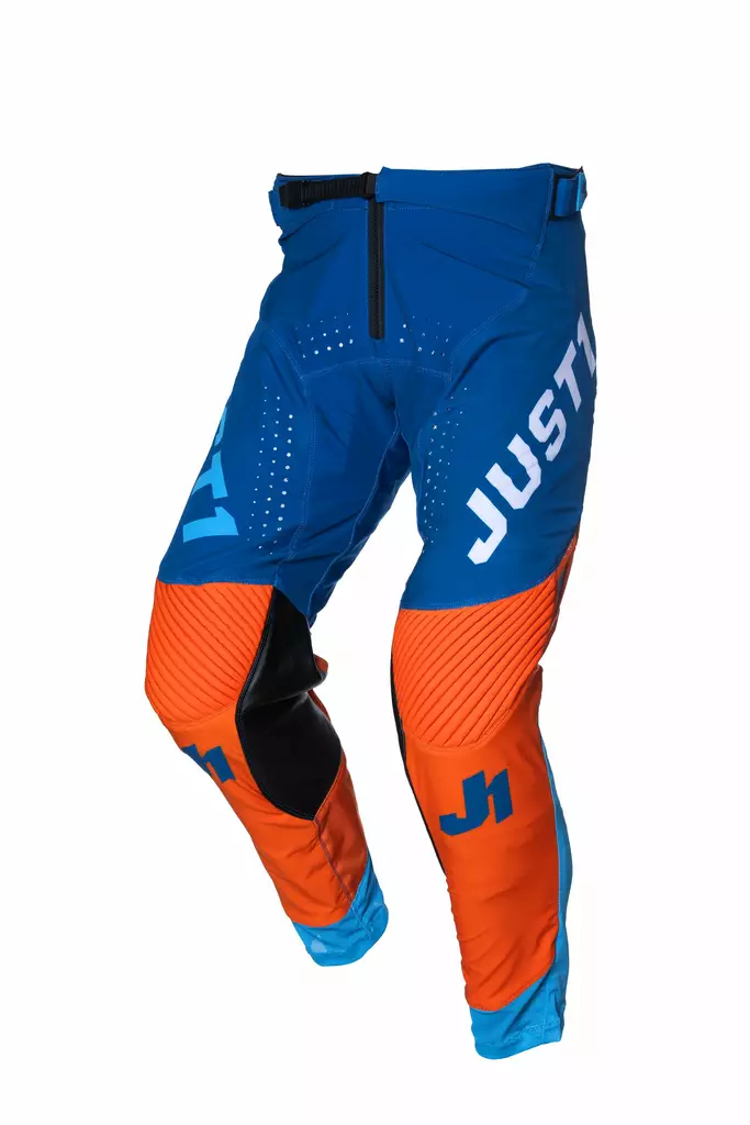 Just1 Housut J-Flex 2.0 District Sininen/Oranssi - Motocross housut MX - D444915 - 1