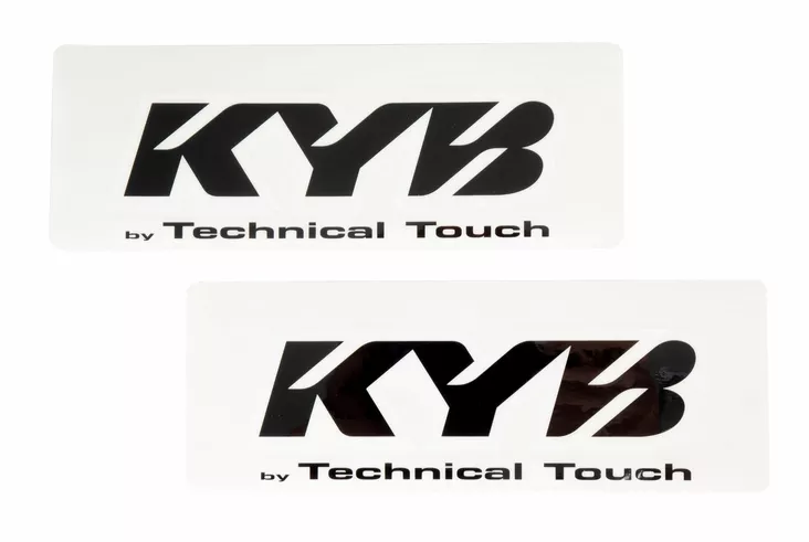 KYB Sticker Front Fork (Pair) KYB by TT black - Etuiskunvaimentimen muut osat - D524525 - 1