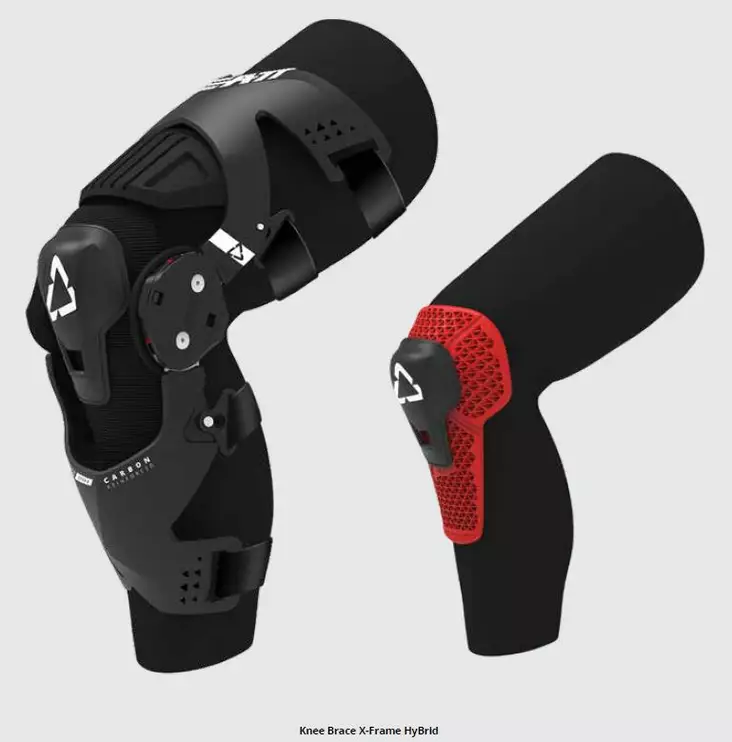 Leatt Polvisuoja X-Frame Hybrid Pari - Polvi-, kyynär- & olkasuojat - D350395 - 1