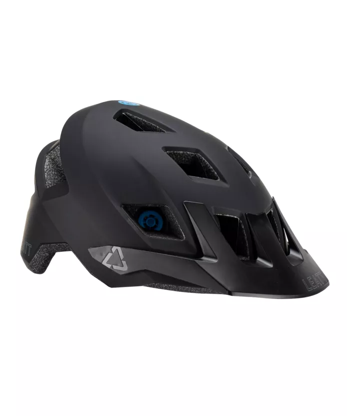 Leatt Helmet MTB AllMtn 1.0 V23 Stealth #L 59-63cm - Pyöräilykypärät - 135485 - 1