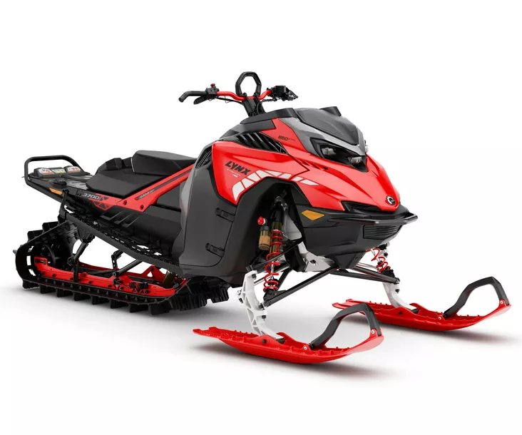 LYNX 26 SHREDDER RE 3700 850 E-TEC SHOT 64MM POWDERMAX VIPER RED / BLACK - Lynx Syvä lumi 2026 - 139365 - 1