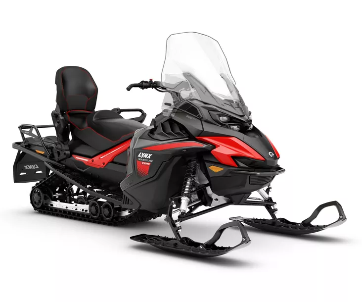 Lynx 27 Adventure 3500 Core 600 ACE 32mm Rip Saw Viper Red / Black - Lynx moottorikelkka 2027 -mallisto - 144335 - 1