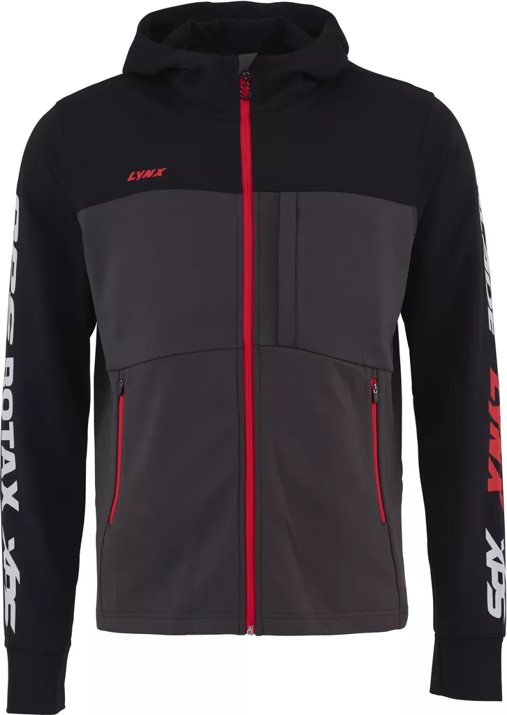 LYNX RE ZIP-UP MEN CHARCOAL GREY - Vapaa-ajan kelkkailuvaatteet - 130905 - 1