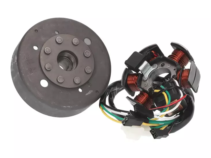 Magneetto Täydellinen Aprilia RXSX 06- / Derbi Senda -17 / Gilerra RCRSMT - Mopon Alakäämit/staattorit - D134315 - 1