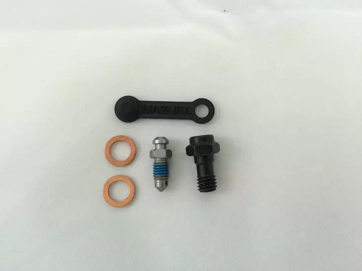 Magura Hymec työsylinterin banjopultti/ilmausruuvi M6x16,5mm - Moottoripyörän kytkinsylinterit - D168835 - 1