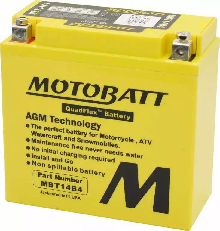 Motobatt MBT14B4 akku - Akut - D156165 - 1