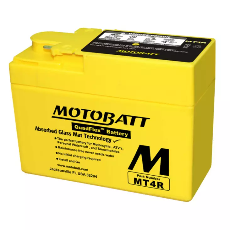 Motobatt MT4R akku - Akut - D461685 - 1