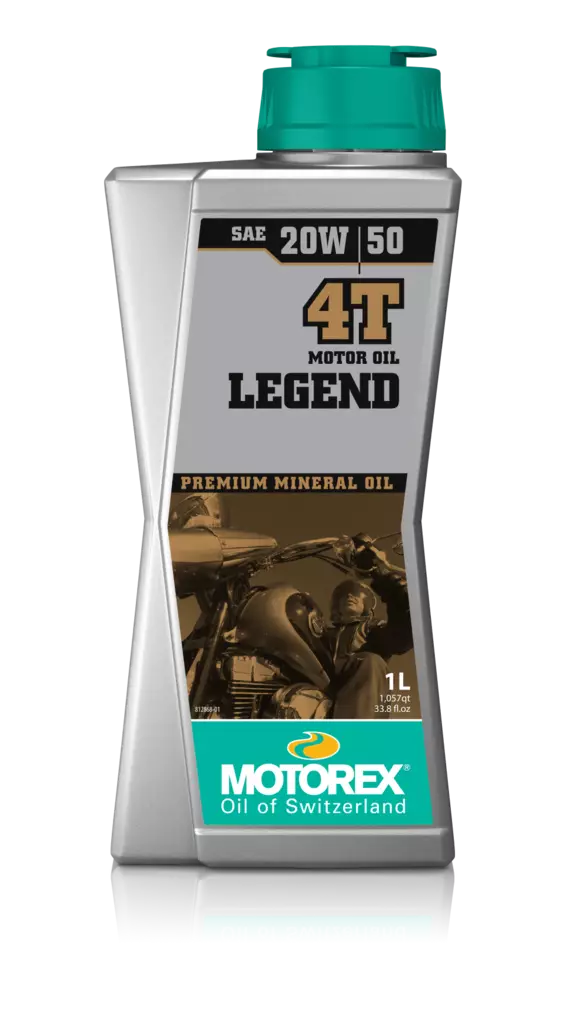 Motorex Legend 4T 20W/50 1 ltr (10) - 4-tahtiöljyt - D379475 - 1