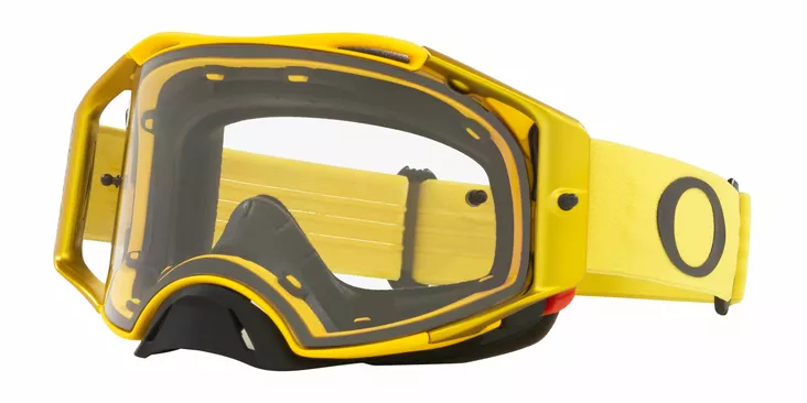 Oakley Goggles Airbrake MX Moto Yellow Clear - Offroad ajolasit - D404445 - 1
