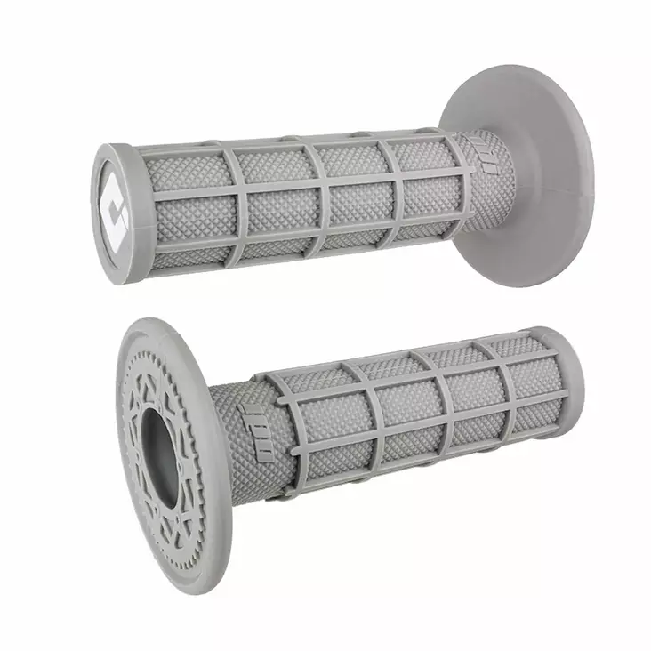 ODI Glue-On Grip Full-Waffle MX Single-Ply (Ruffian) Grey-Soft - Moottoripyörän kahvakumit - D509955 - 1