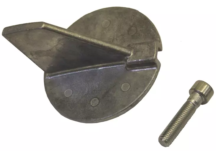 Anodi alumiini evä Yamaha F80-F130 / 100-200HP 2-Stroke - Anodit Yamaha - D121355 - 1